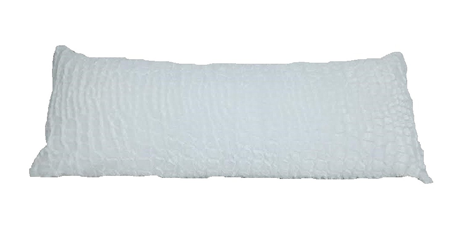 Pillowtex Body Pillow (20"x54") with Plush Cover White