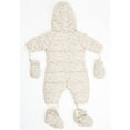 thumbnail image 3 of Rylee Infant-Girls' And Cru  Floral Print Snow Puffer Suit White 12-18 MO, 3 of 3