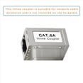 thumbnail image 1 of 3X RJ45 Female to Female CAT6A Shielded Coupler Inline Ethernet Coupler Ethernet Extender Adapter Ethernet Cable, 1 of 6