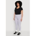 thumbnail image 3 of Womens Plus Size Side Pocket High Waisted Leggings, 3 of 5
