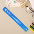 thumbnail image 7 of YIMWNYI 30cm Soft Foldable Ruler, Multifunctional Clear Scale, Lightweight Plastic Measuring Tool for Drawing, Design, and Office Use, 7 of 7