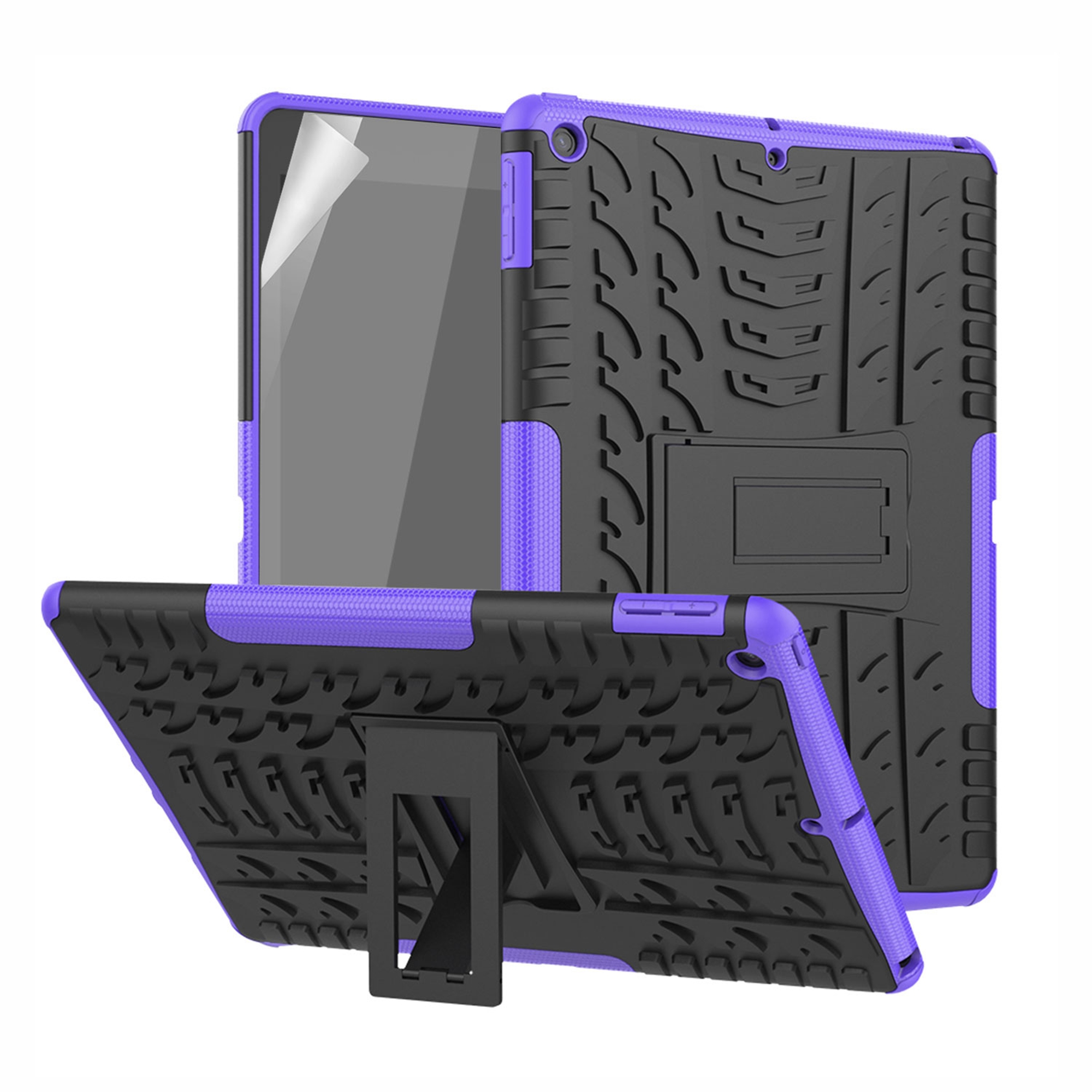 Dteck Screen Protector Case for Apple iPad 8th Generation 10.2" (2020