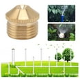 thumbnail image 3 of 10pcs Brass Misting Nozzles Spray Misting Nozzle Mistting Garden Sprinkler Fog Sprinkler Head for Cooling System, 3 of 8