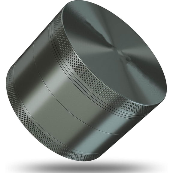 Grinder, Large 3.0” Kitchen Tools Aluminum Metallic Gray