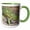 Green/White, variant on 3drose, Botswana, Chobe Np, Flap-necked Chameleon Lizard-af05 Pso0143 - Paul Souders, 11oz Mug