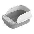 thumbnail image 4 of Pet Cat Portable Semi-enclosed Large Easy Clean Detachable Gray52cmx36cmx21.5cm, 4 of 8
