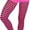 Black/Neon Pink, variant on Women's Nylon Horizontal Striped Opaque Tights - Black/Purple - One Size Plus 3X/4X