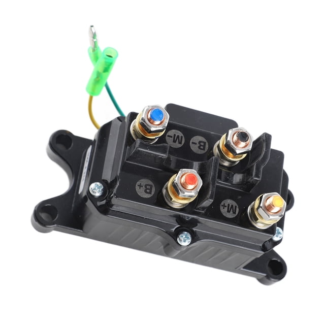 Contactor de Motor de Cabrestante, DC12V 250A Contactor de Contactor Fácil Para Carrol Cortador para TODO La Contracia Solenoido de 12V para ATV UTV UTV 4X4