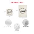 thumbnail image 7 of Home Sweet Kitchen Dish Towels for Drying Dishes Set of 4, Wreath Botanical Farmhouse Plants Beige Waffle Weave Microfiber Hand Tea Bathroom Towels Quick Dry & Absorbent Towel 12x12, 7 of 7