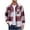 Red, variant on snilers Big and Tall Mens Shirt Button Down Long Sleeve Turndown Blouses Regular Fit Plaid Flannel Shirts with Pockets