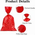 thumbnail image 3 of Red Cellophane Treat Bags - Duslogis 100Pcs Cello Bags Resealable 6x9 Inch Candy Favor Bags for Parties, Holidays, Snacks Goodie Gifts Party, 3 of 7