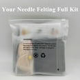 thumbnail image 5 of Feltsky Monkey Needle Felting Kits for Beginners Gift for Mother's Day Birthday, 5 of 7