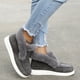 thumbnail image 5 of Zapatos planos de felpa para mujer, color sólido, punta redonda, informales, más terciopelo, zapatos para estudiantes Wmkox8yii FOPL1039, 5 of 6