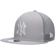 Men's New Era  Gray New York Yankees 2023 On-Field Batting Practice 9FIFTY Snapback Hat - OSFA