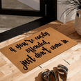 thumbnail image 3 of IFHUH If you're easily offended, just don't come in Doormat Home and Office Decorative Indoor/Outdoor/Kitchen Mat Non-Slip Rubber 23.6"(L) by 15.7"(W), 3 of 3