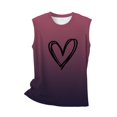 thumbnail image 4 of YLHFASHION Débardeur Mode Femme Confortable Imprimé Col Rond 50 % de Réduction Liquidation Débardeurs & Camisoles pour Femmes, 4 of 4