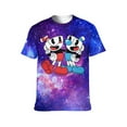 thumbnail image 5 of Cuphead T-Shirts for Men Women, Anime Short Shirts, Unisex Short Sleeve Tops, Crew Neck Tee Shirts, S-4XL, 5 of 8