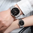 thumbnail image 4 of CHENXI Lover's Stainless steel Waterproof Clock Date Wristwatches Women Fashion Quartz Watches For Men Watches Send wife Gift, 4 of 6