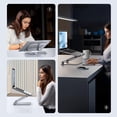 thumbnail image 2 of UGREEN Soporte para Laptop Aluminio, &Aacute;ngulo Altura Ajustable, Base para Laptop Plegable, Ergon&oacute;mica Stand con Mejor Ventilaci&oacute;n para MacBook, MateBook, IdeaPad, HP Ace, 2 of 7