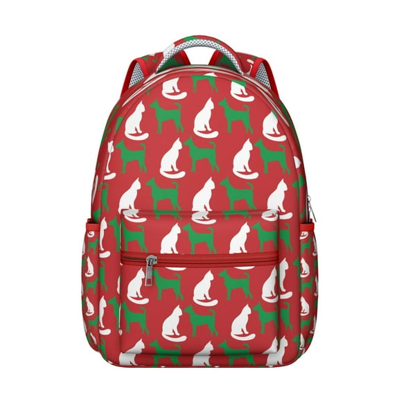 "Stylish Dog Themed Backpack - Cute & Functional for School & Work, Durable Waterproof Material, Gift for Pet Enthusiasts, Roomy & Comfortable for Daily Use"