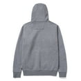 thumbnail image 2 of CAT Workwear Men's Caterpillar Trademark Hooded Sweatshirt, Dark Heather Grey, Small, 2 of 4
