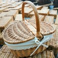 thumbnail image 5 of Sardfxul Picnic Basket Rattan Picnic Basket with Lid Food Storage Container for Spring Picnic for Family Camping Gatherings, 5 of 9