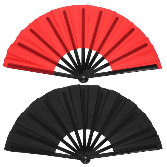 FRCOLOR 2 Pcs Hand-held Flagpole Expandable Door Plug Fan Child 33.50X28.00X0.80CM