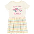 thumbnail image 3 of Inktastic I'm Going to Be a Big Sister Girls Toddler Dress, 3 of 5