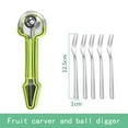 thumbnail image 4 of 2024 Upgrade Stainless Steel Summer Watermelon Windmill Cutter Fork Slicer Tool Set For Efficient Home Kitchen Use, 4 of 7