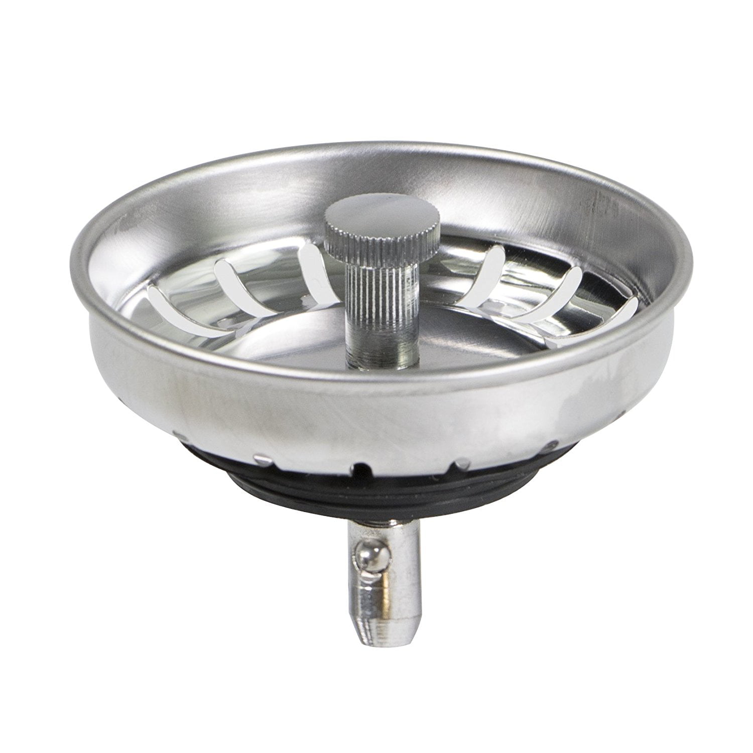Details about   EverFlow Kitchen Sink Basket Strainer Stainless Steel and Drain Stopper 