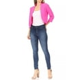 thumbnail image 5 of Women's 2 Pack Casual 3/4 Sleeve Bolero Open Front Cardigan Jacket Work Office Blazer, 5 of 7