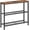 Rustic Brown and Black, variant on HOOBRO 29.5" Narrow Console Table with 3-Tier for Hallway and Living Room Rustic Brown and Black BF73XG01