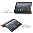 thumbnail image 4 of Dteck Case for All-New Amazon Kindle Fire HD 8 & 8 Plus Tablet (12th Generation/10th Generation, 2022/2020 Release) 8", Slim Folding Stand Cover with Auto Wake/Sleep,Red, 4 of 8