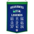 thumbnail image 1 of Winning Streak Sports 31113 Seattle Seahawks Legends Banner, 1 of 1