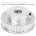 thumbnail image 4 of Pulley, Durable Lightweight Aluminum Synchronous Wheel, Industrial Automation For Replacement 30 Teeth High Accuracy Machining 30 Teeth 8mm, 4 of 8