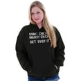 thumbnail image 3 of Some Chicks Marry LGBTQ Lesbian Pride Women Plus Size Graphic Pullover Hoodie Brisco Brands 2X, 3 of 4