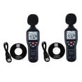 thumbnail image 1 of 2X High- Noise Sensor Decibel Meter, Noise Meter Noise Meter, Noise Recorder Measuring 30-130DB USB Recording, 1 of 7
