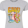 thumbnail image 3 of SpongeBob SquarePants - Gary The Snail - Juniors Fitted Graphic T-Shirt, 3 of 6