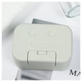 Hot Sale! Iheaun Portable Travel Soap Box Waterproof Soap Dish with Lid