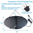 thumbnail image 4 of Letrero LED abierto KEBE Bright de alta visibilidad de 48 x 25 cm, 2 modos, 4 of 7