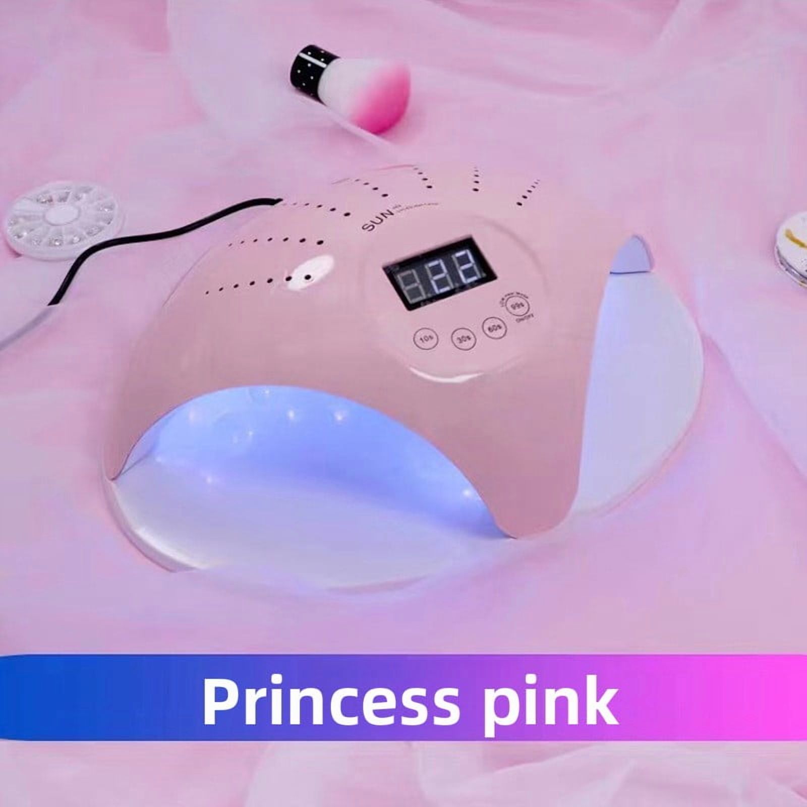 SUN669 48W Smart Sensor Nail Lamp - UV LED Nail Dryer for Gel Polish, Fast Curing Light with Auto Motion Detection, Quick-Dry Manicure Machine for Home Use