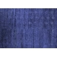 thumbnail image 1 of Ahgly Company Indoor Rectangle Solid Blue Modern Area Rugs, 8' x 10', 1 of 4