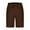 Brown#mens shorts, variant on Men's Casual Beach Shorts Casual Elastic Waist Drawstring Summer Beach Vacation Yoga Golf Shorts with Pockets Big and Tall Navy,XXXXL