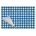 thumbnail image 2 of CounterArt "Blue Gingham" 24-Sheet Reusable Premium Paper Placemats, 2 of 6