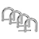 thumbnail image 1 of Ganchos de clip giratorios Uxcell [4 piezas] - Ganchos de clip para llaveros, utilizados para hacer llaveros - [Plata - 0.7 PULGADAS] Clip en D de aleación de zinc, hardware para cordones, 1 of 6