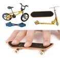 thumbnail image 3 of 4 piezas juguetes Finger Fingerboard Skateboard bicicleta Scooter , 1: 18 báscula - C Sunnimix Patineta de dedo, 3 of 6