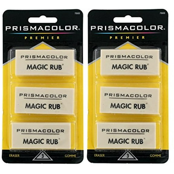 Sanford Prismacolor Magic Rub Eraser (SAN70503),2 Pack
