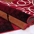 thumbnail image 3 of Allstar Red Area Rug. Contemporary. Abstract. Traditional. Geometric. Formal. Shapes. Squares (7' 7" x 10' 6"), 3 of 7