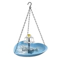 thumbnail image 2 of weibbin Outdoor Garden Solar Bird Bath with Hanging Heart Shaped Chain Love Design for Hummingbird Water Feature Plastic, 2 of 6