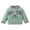 Green, variant on Emitonse Toddler Baby Girls T Shirts Girls' Casual Comfortable Long Sleeved Pullover With Letter Print Color At The Cuffs Green,Size 9-12 Months